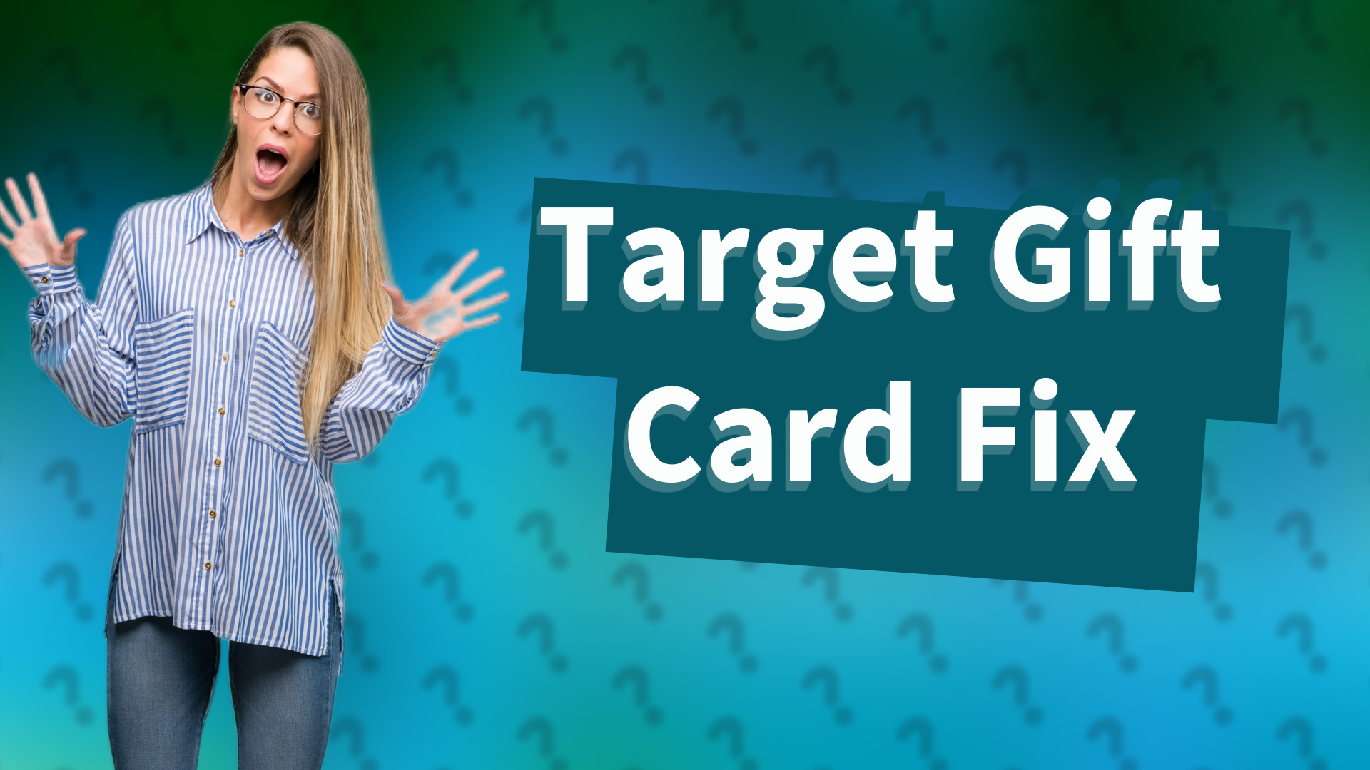 Target Gift Card Fix