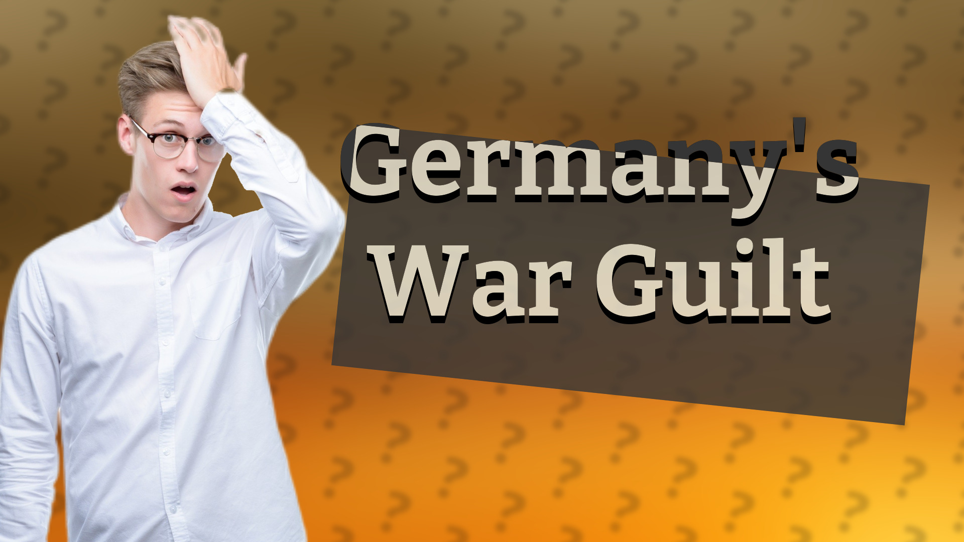 Germany's War Guilt
