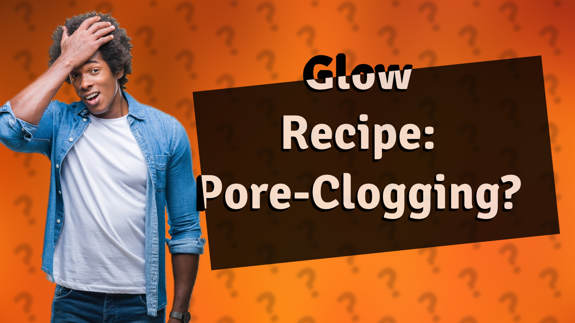 Glow Recipe: Pore-Clogging?