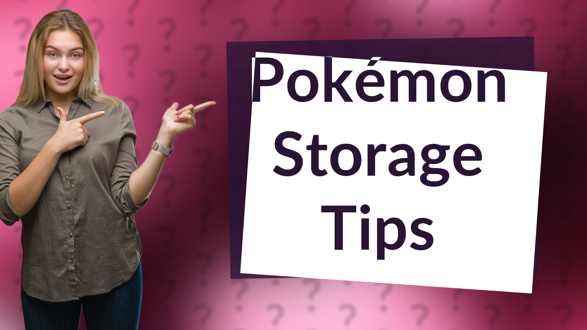 Pokémon Storage Tips