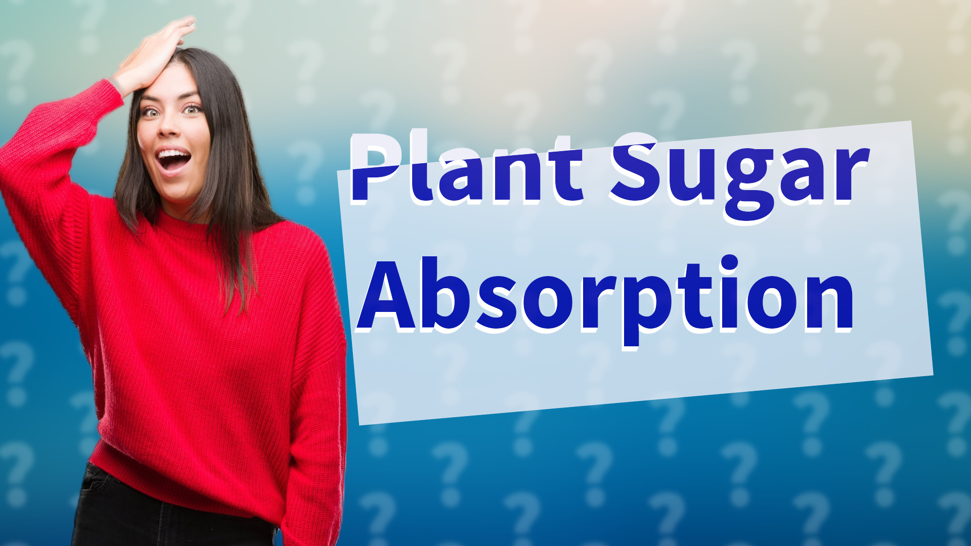 Plant Sugar Absorption