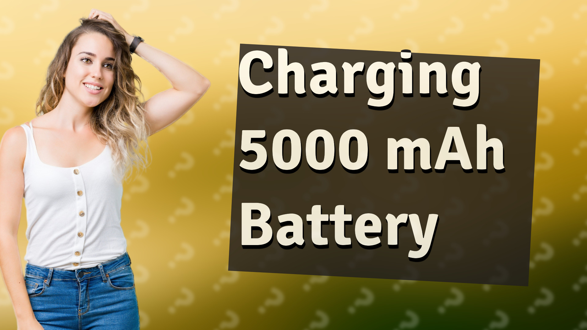 Charging 5000 mAh Battery