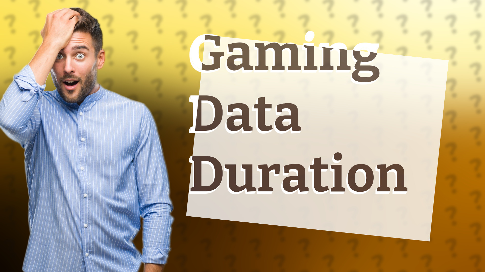 Gaming Data Duration