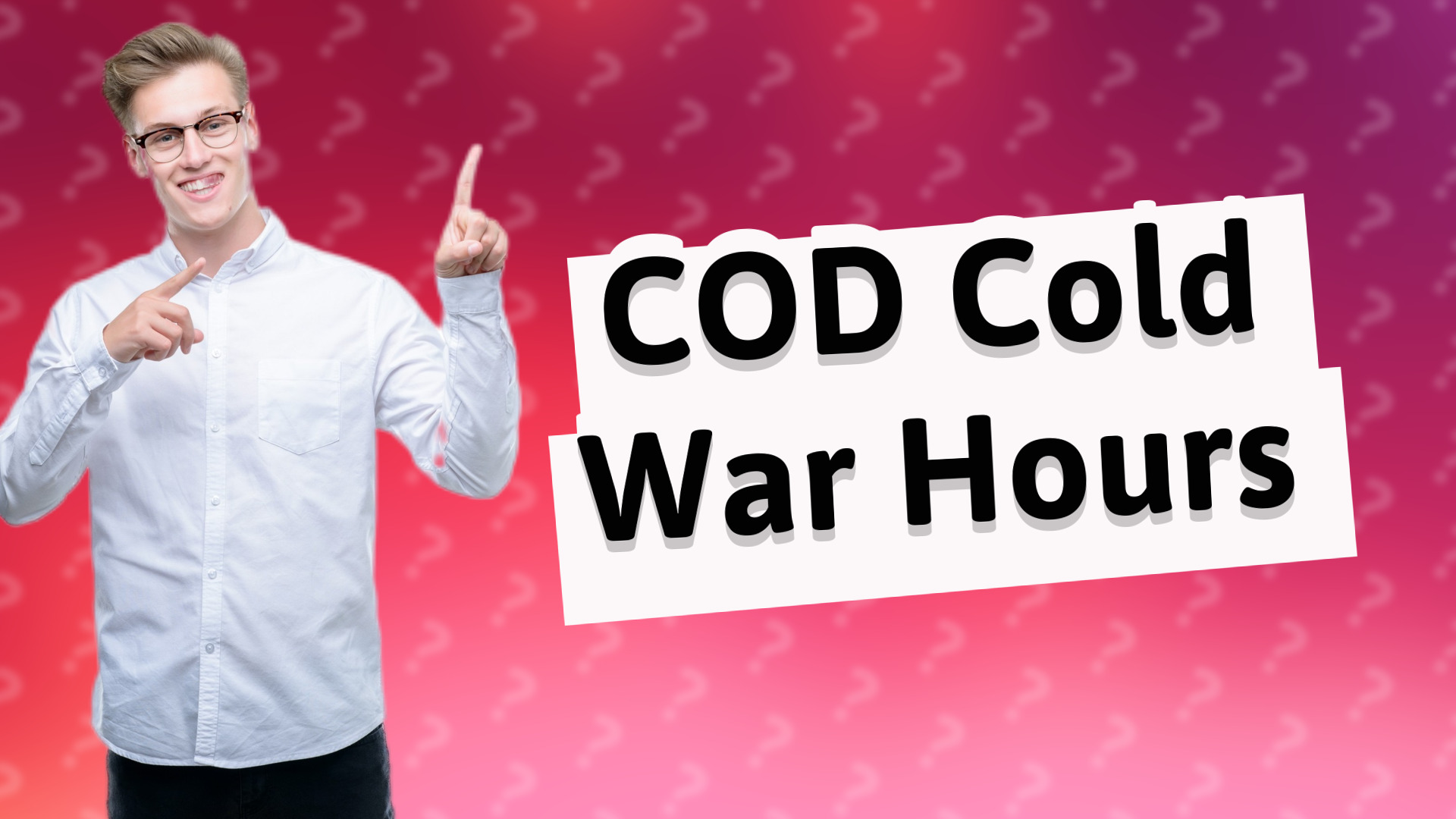 COD Cold War Hours
