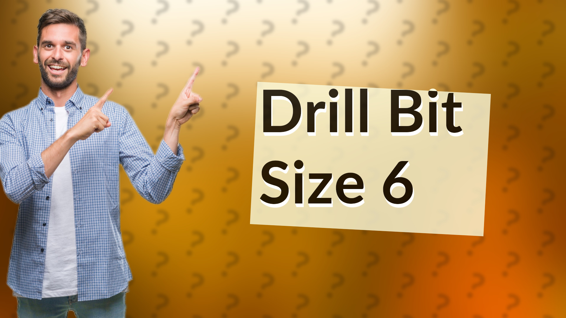 Drill Bit Size 6