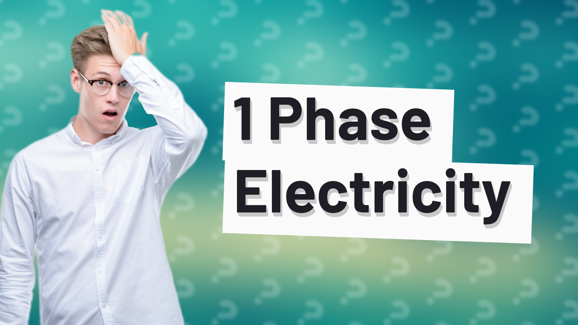 1 Phase Electricity