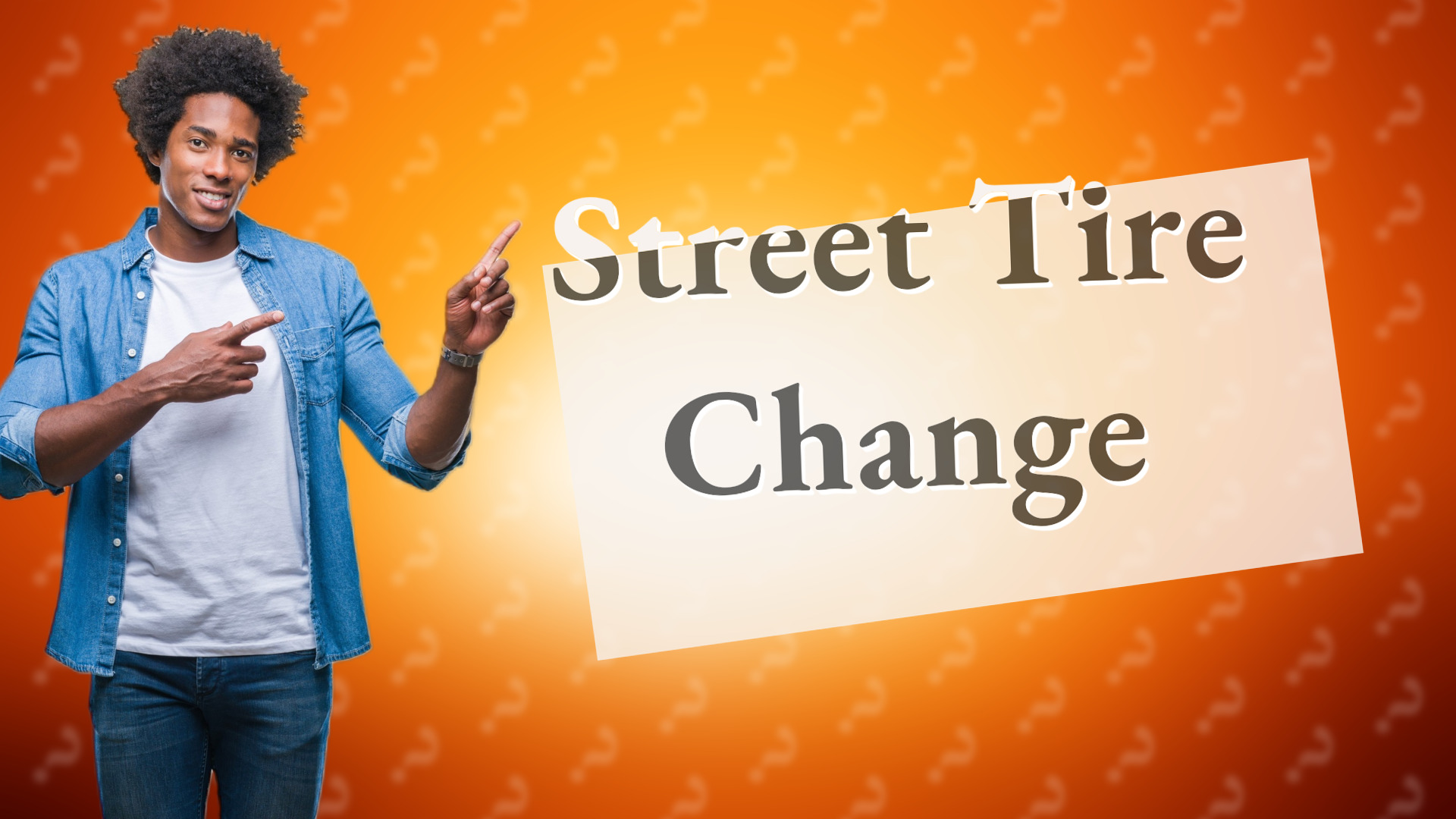 Street Tire Change