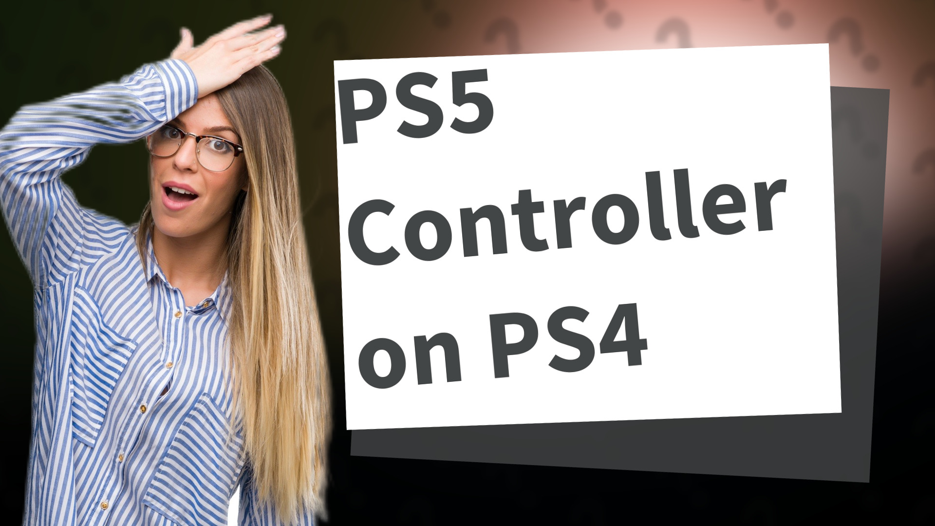 PS5 Controller on PS4