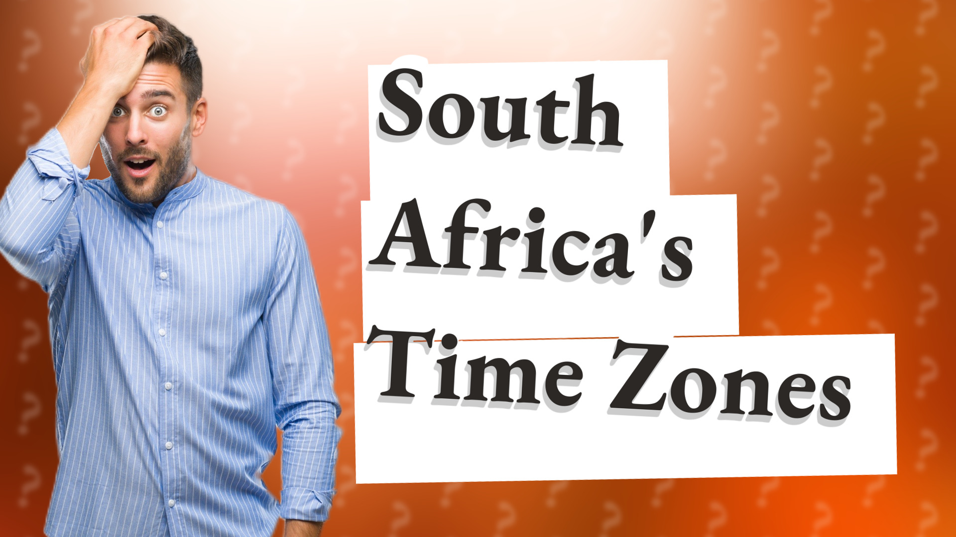 South Africa's Time Zones