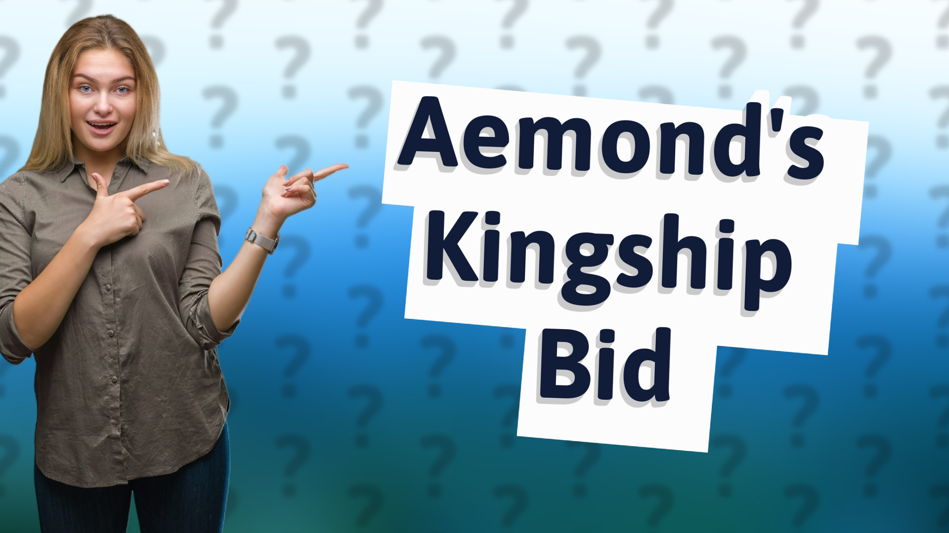 Aemond's Kingship Bid