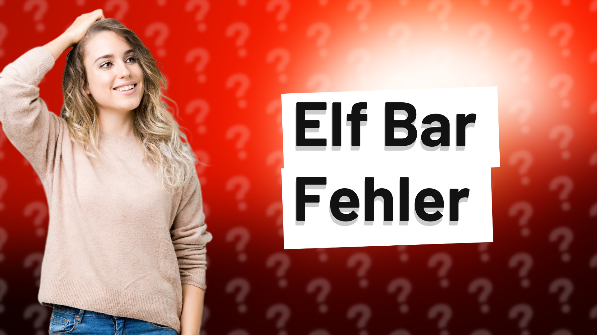 Elf Bar Fehler