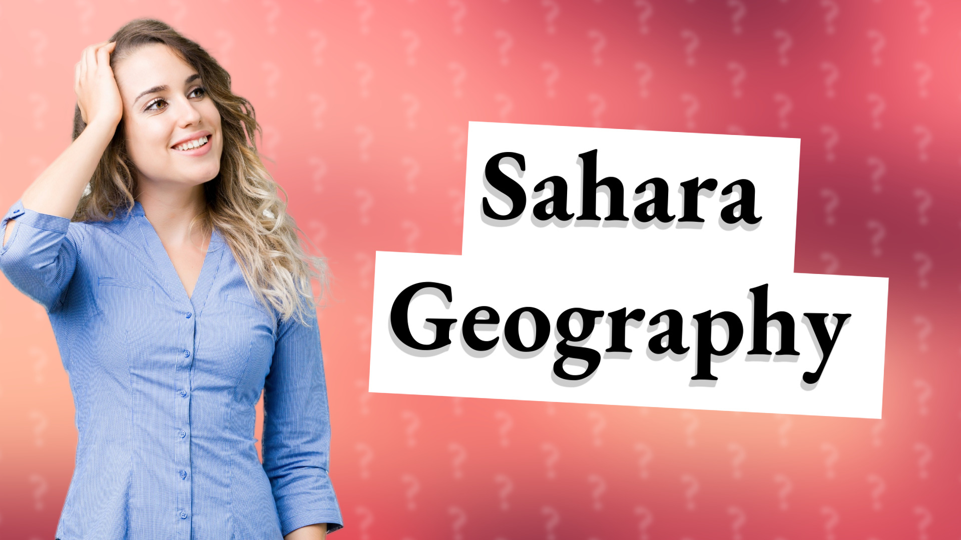 Sahara Geography