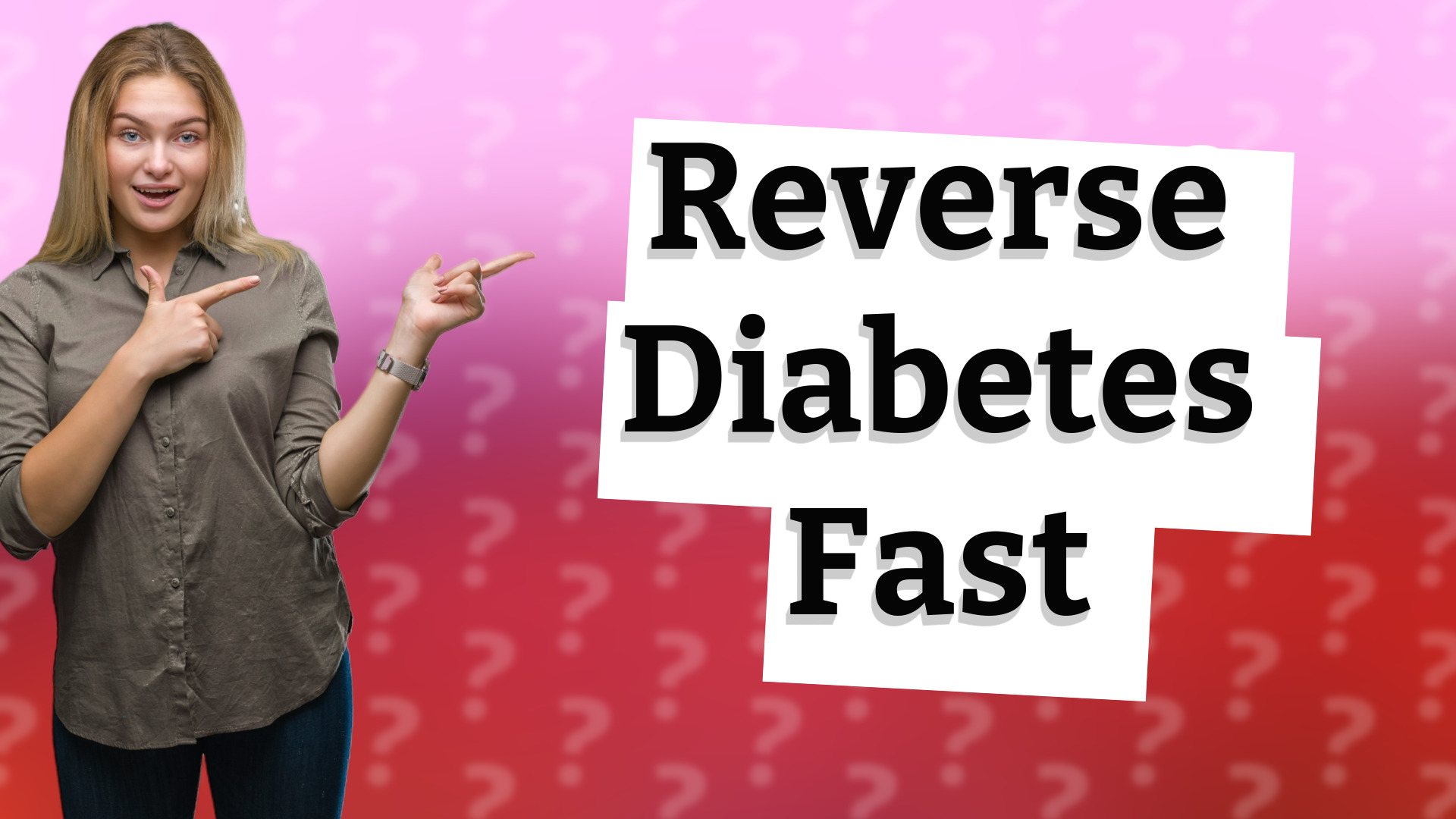 Reverse Diabetes Fast