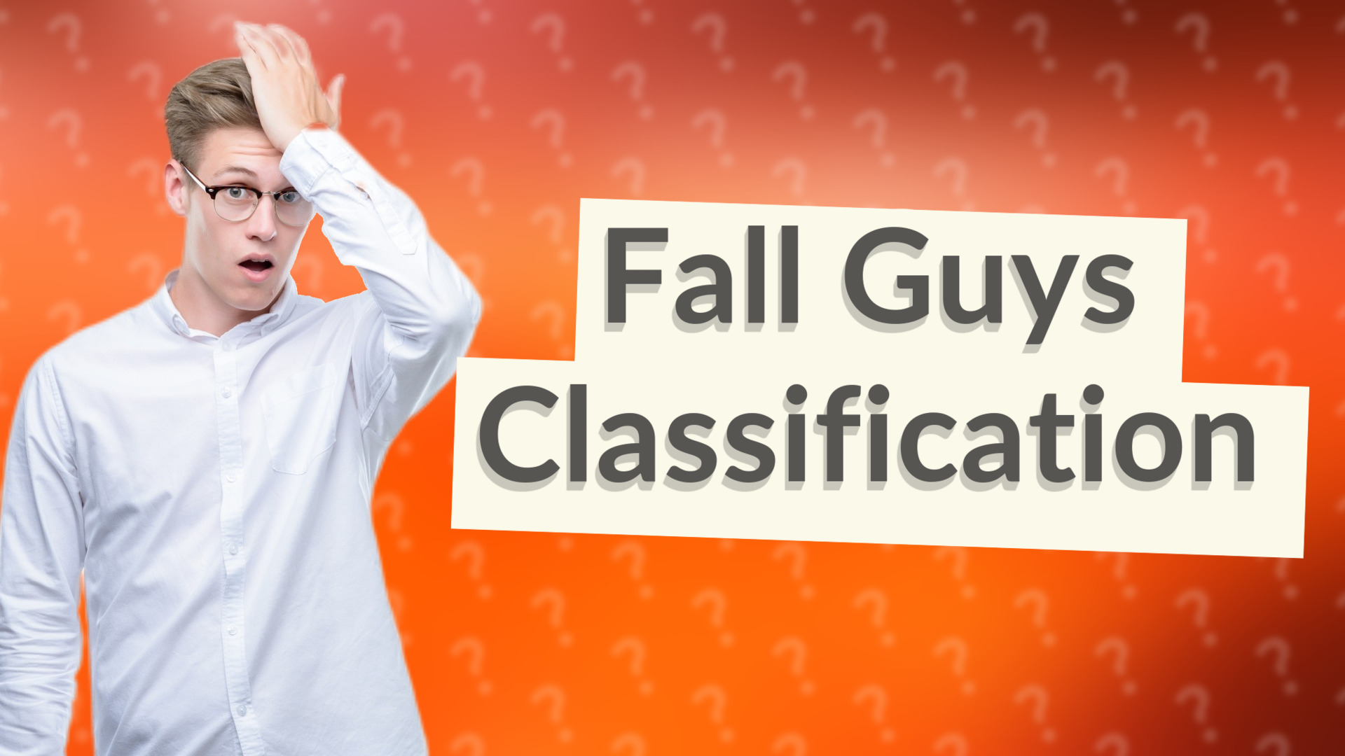 Fall Guys Classification