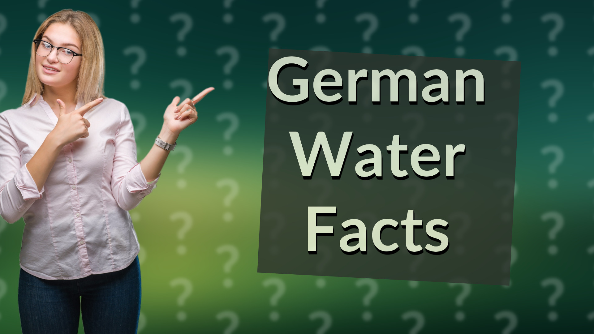 German Water Facts