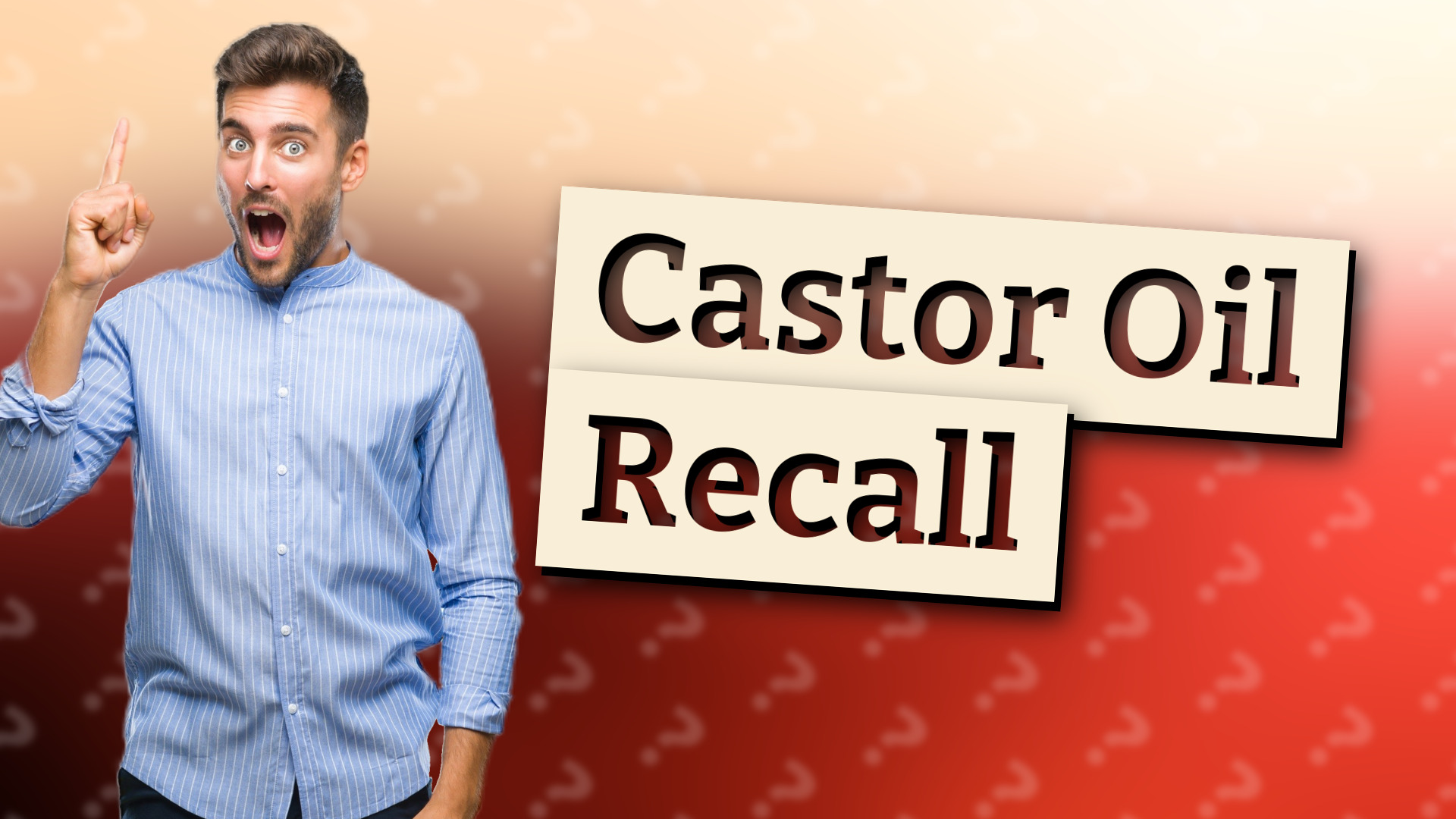 Castor Oil Recall