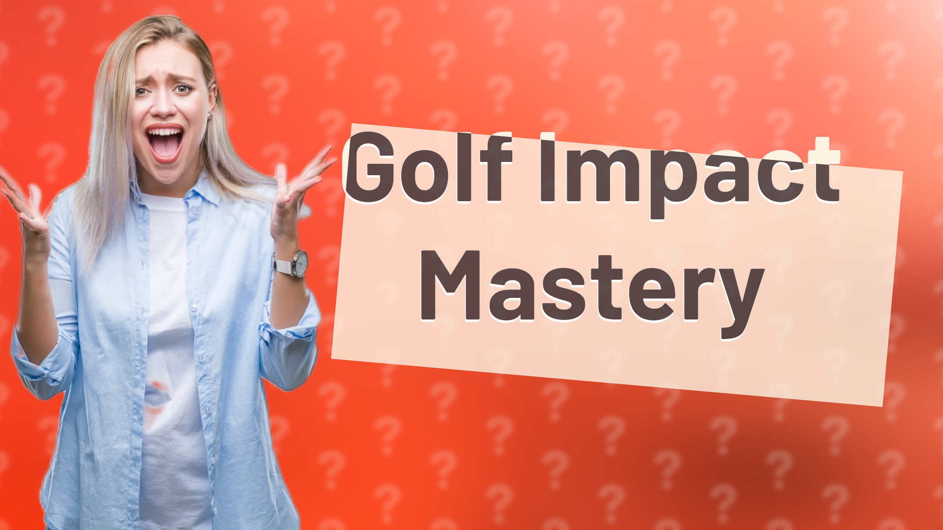 Golf Impact Mastery