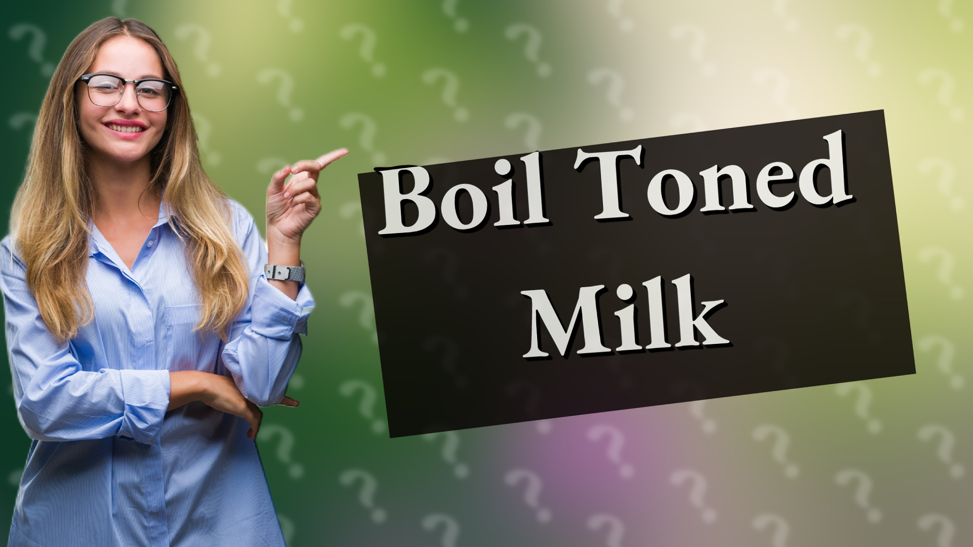 Boil Toned Milk