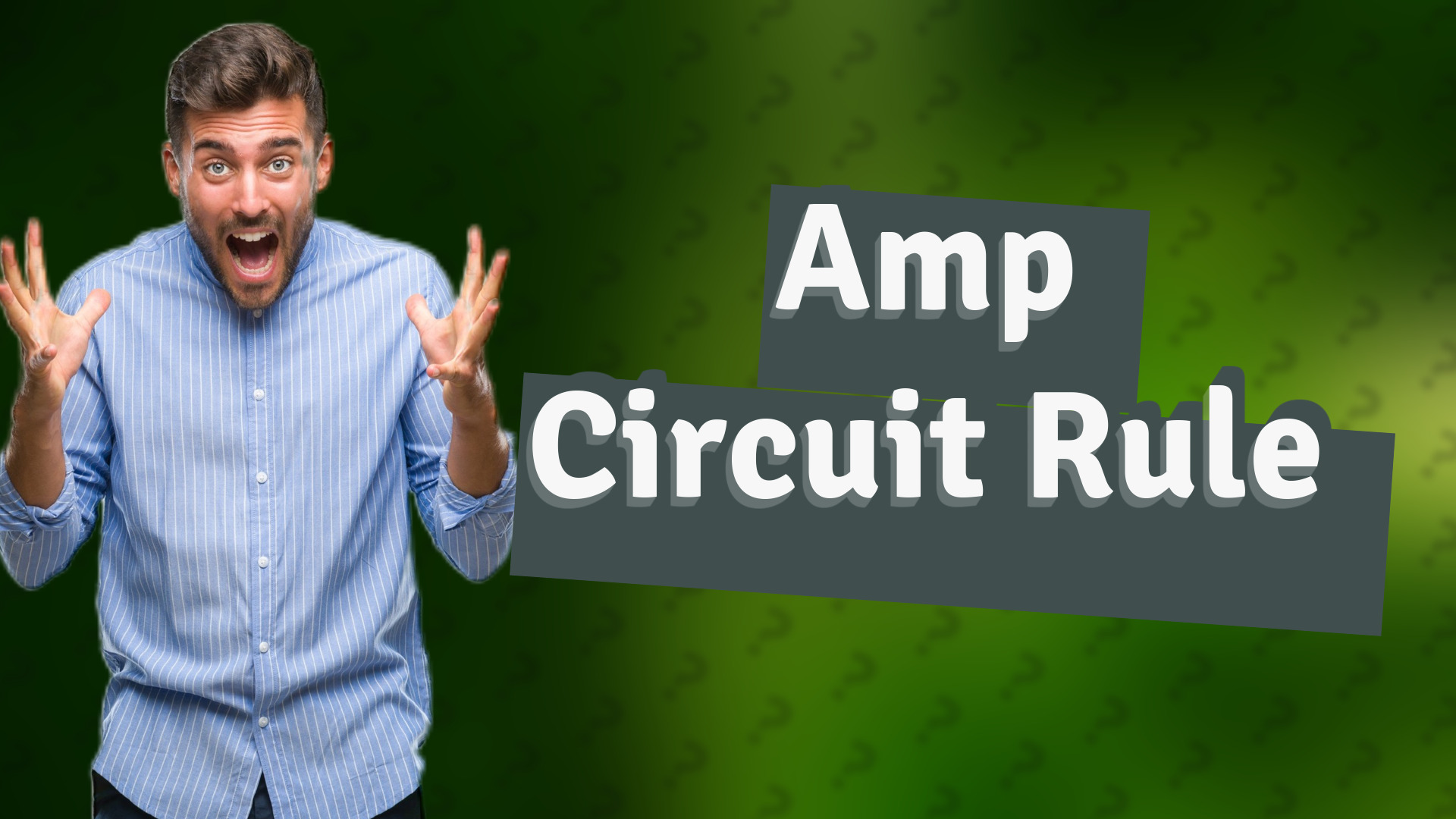 Amp Circuit Rule