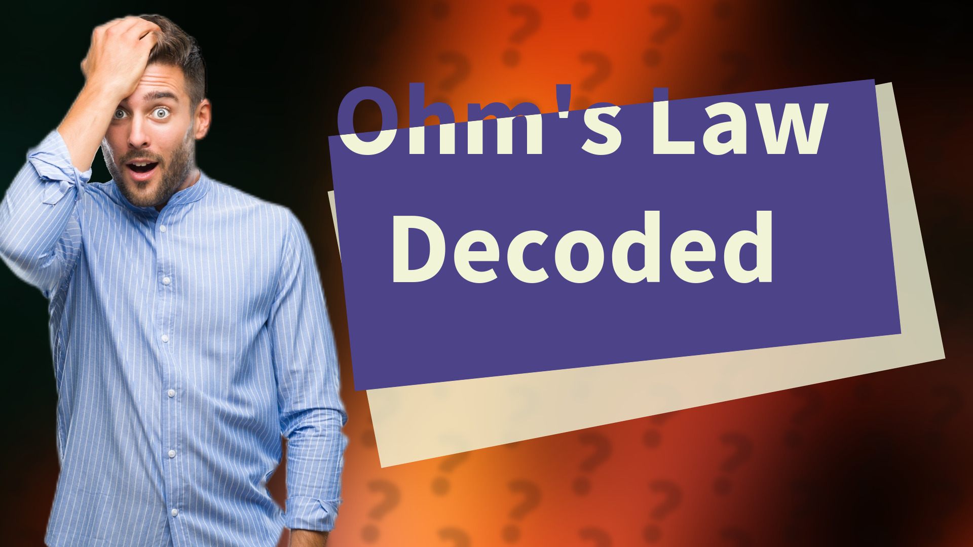 Ohm's Law Decoded