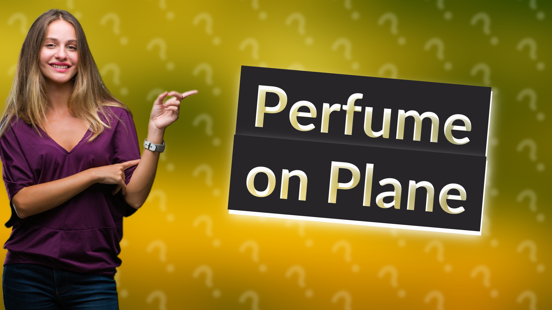 Perfume on Plane