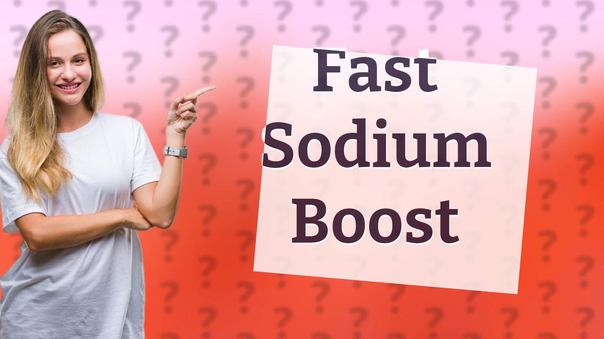 Fast Sodium Boost