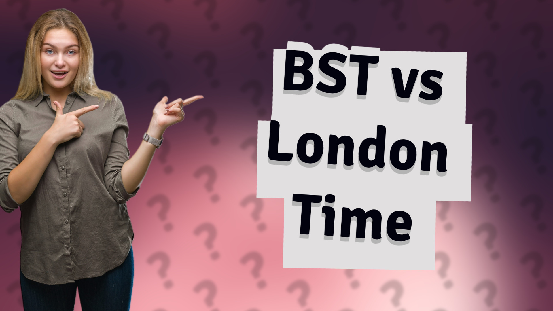 BST vs London Time