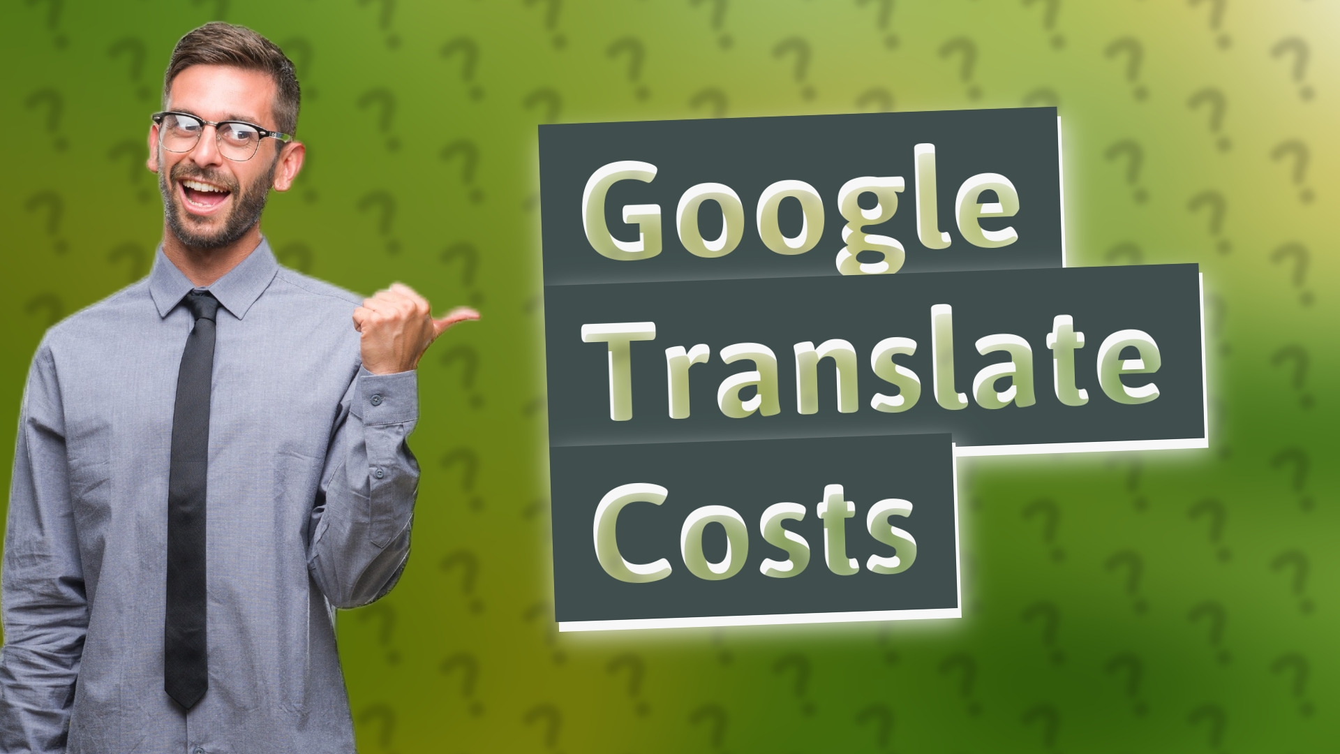 Google Translate Costs