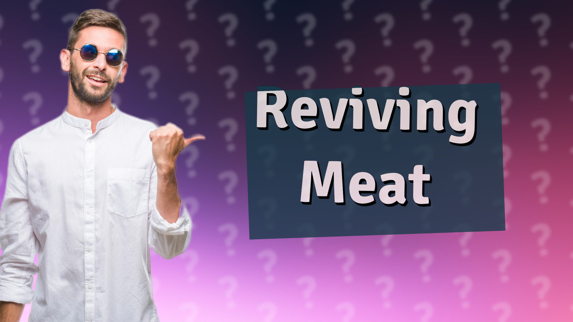 Reviving Meat