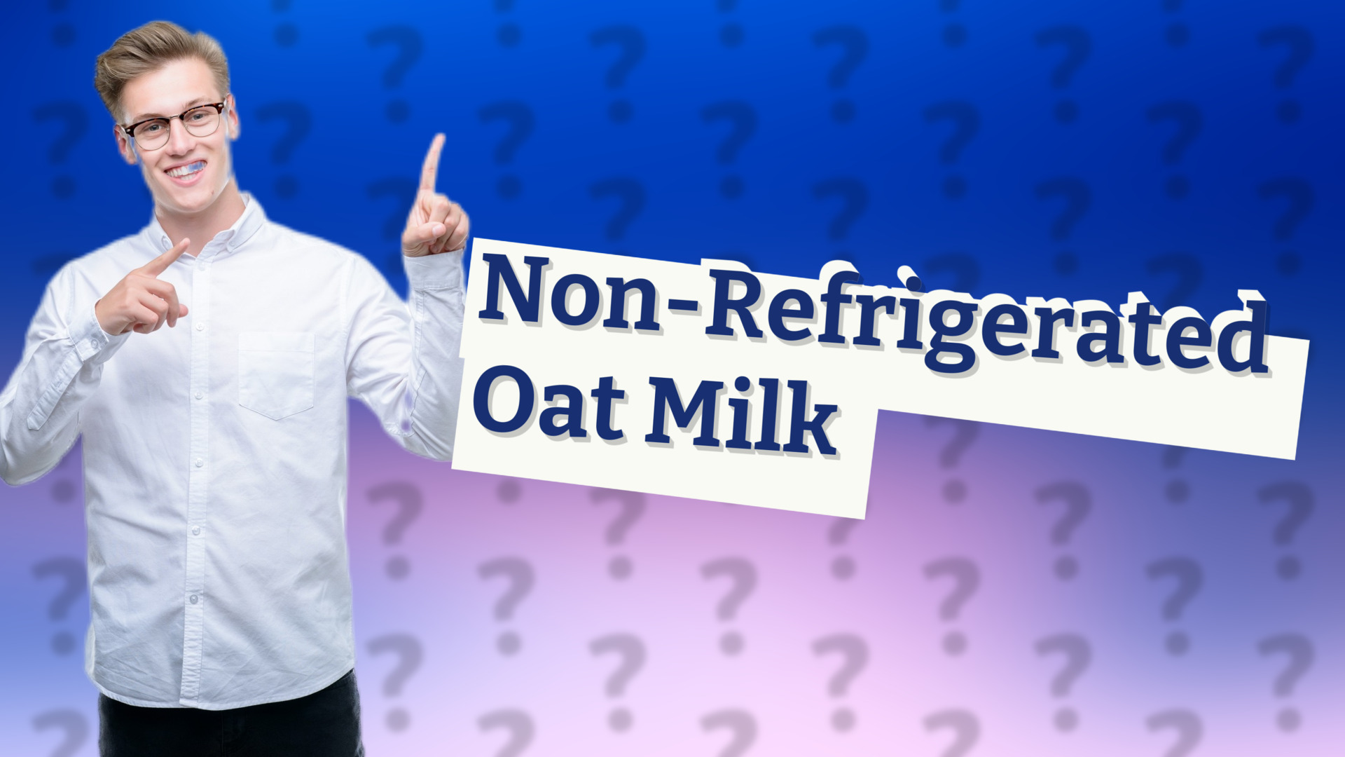 Non-Refrigerated Oat Milk