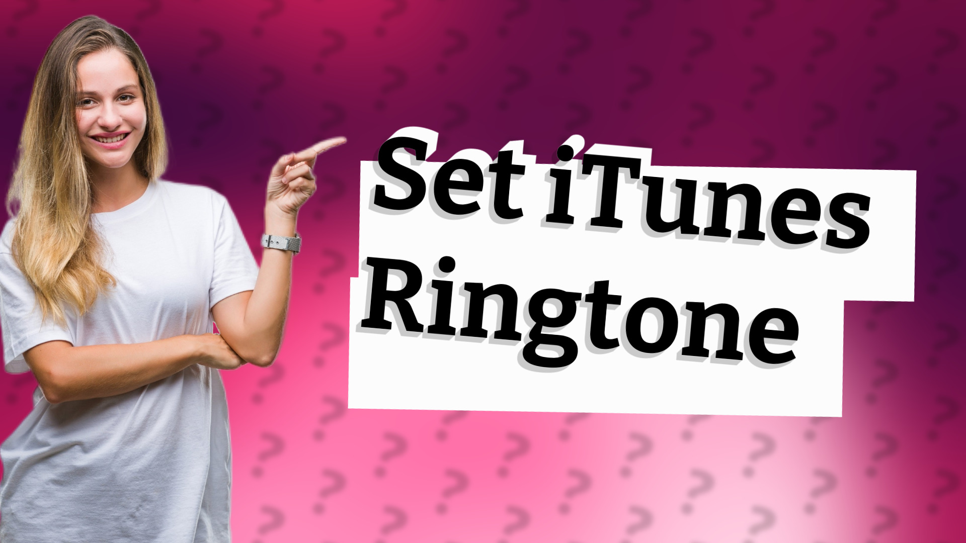 Set iTunes Ringtone