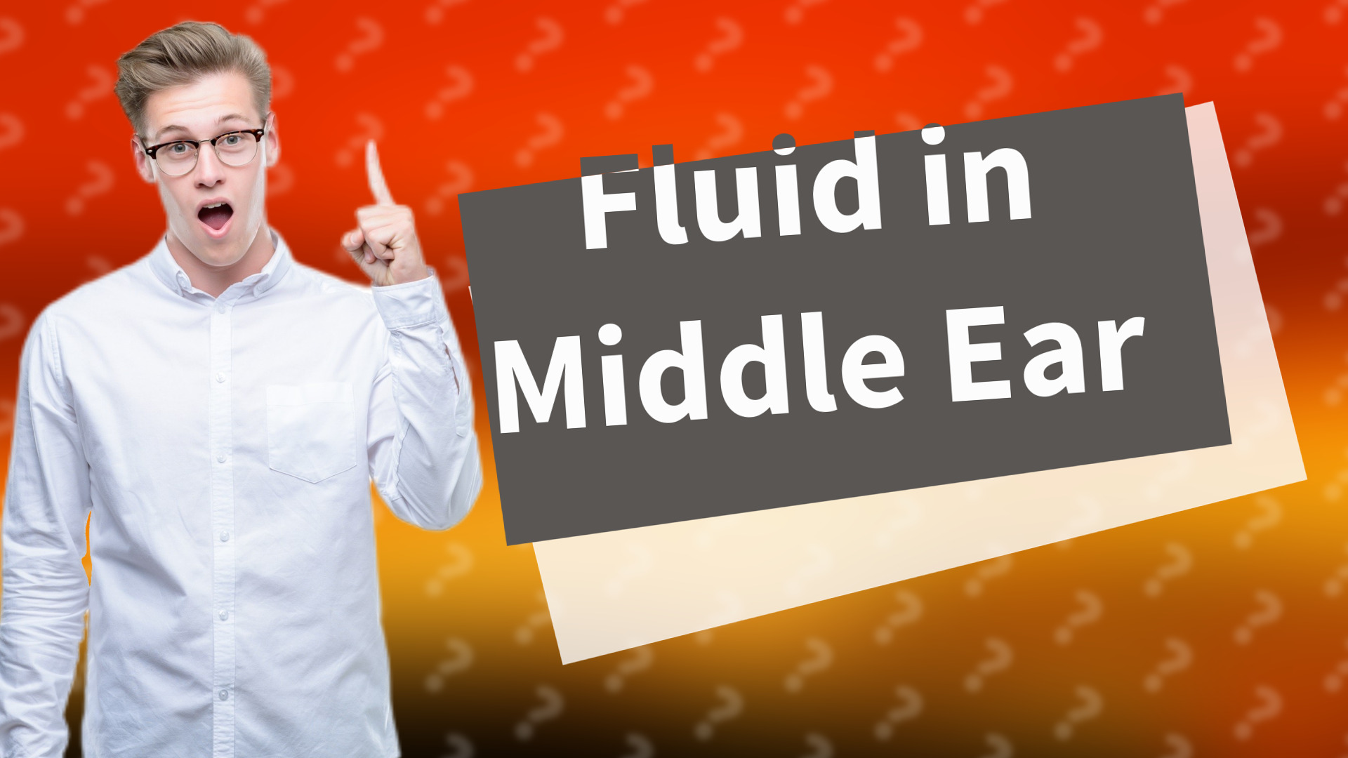 Fluid in Middle Ear