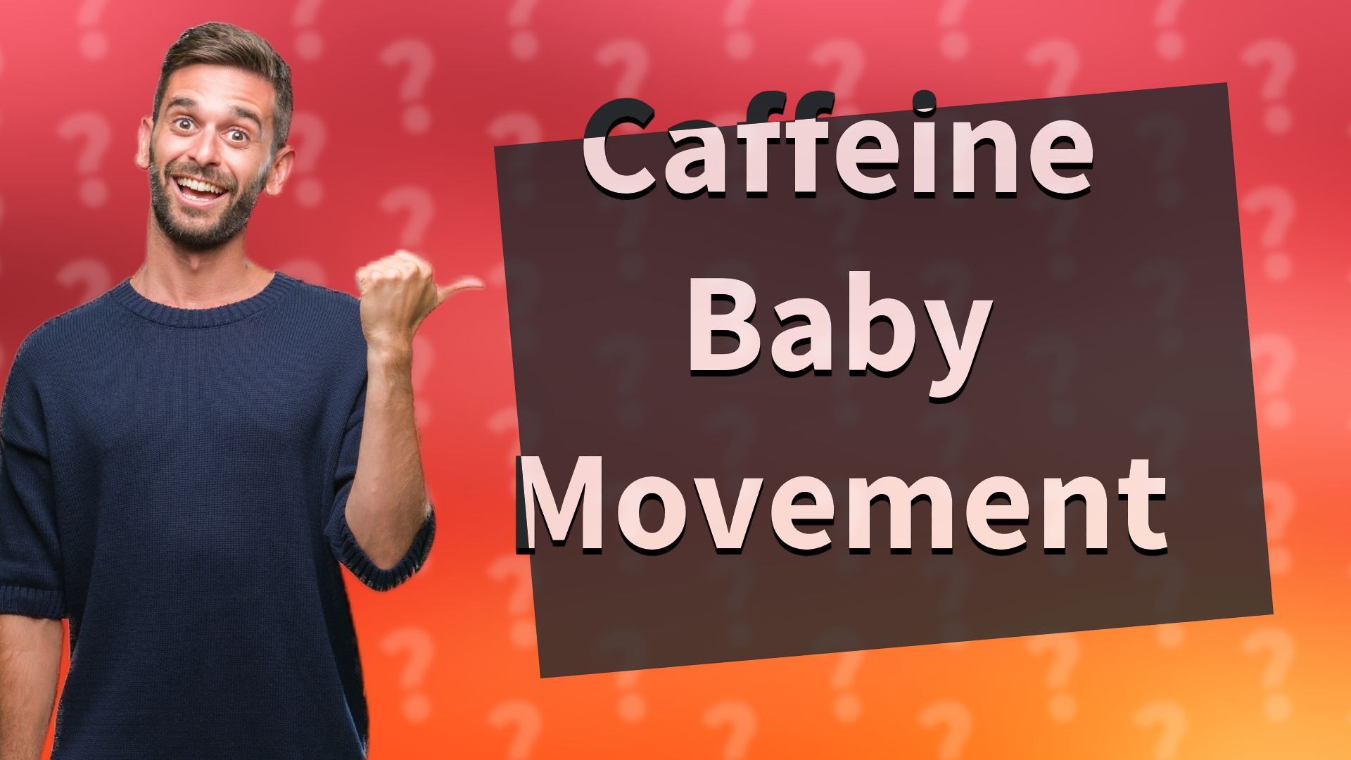 Caffeine Baby Movement