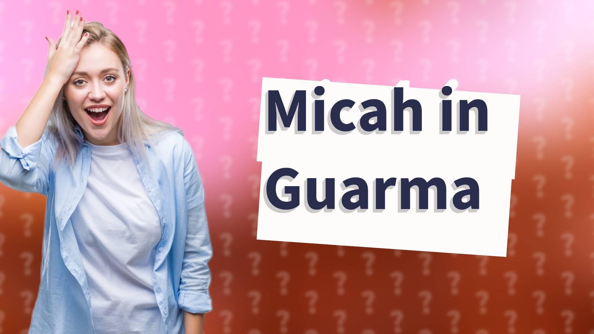 Micah in Guarma