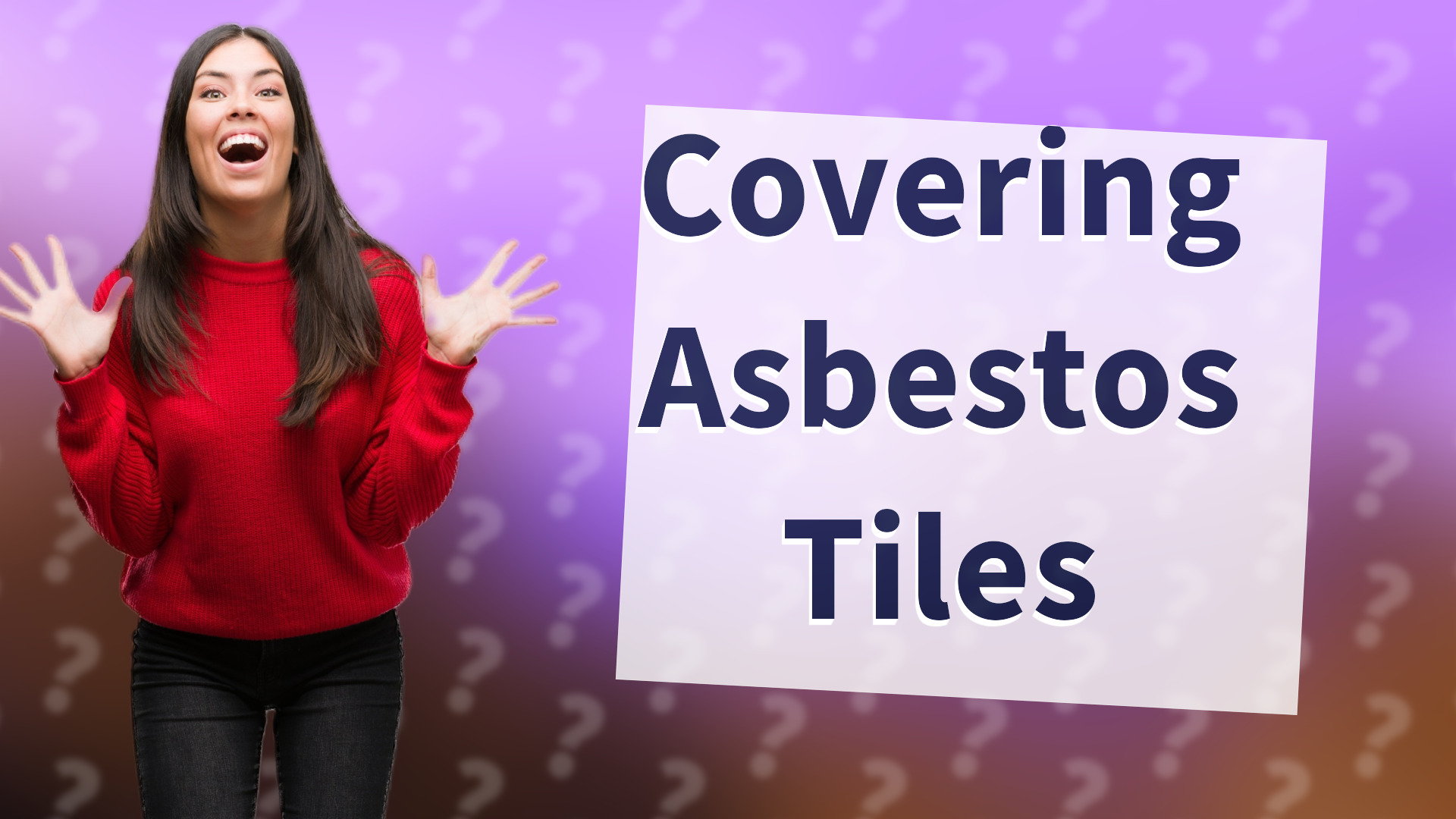 Covering Asbestos Tiles
