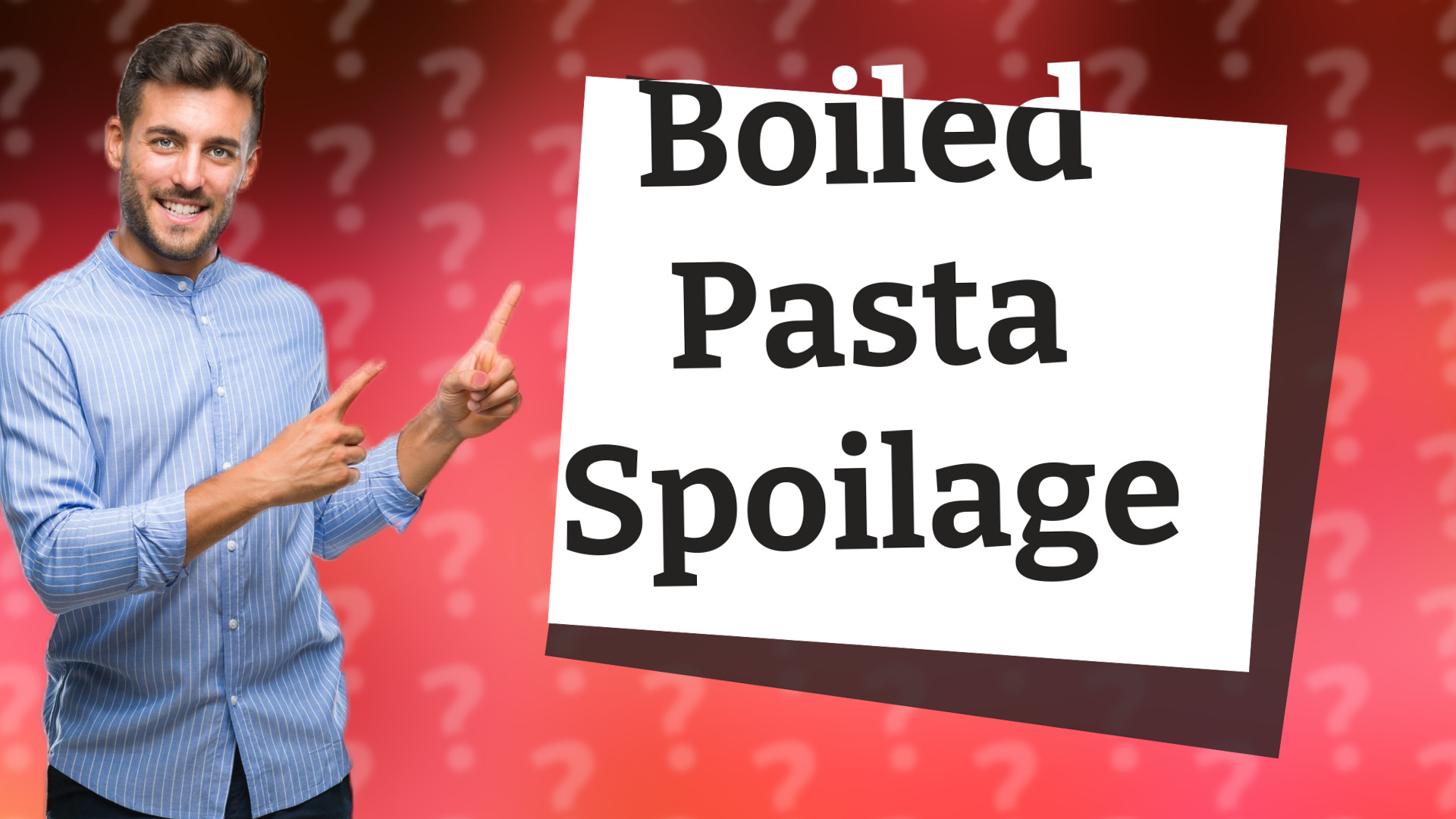 Boiled Pasta Spoilage