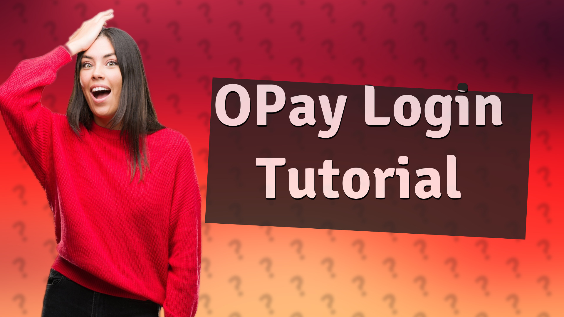 OPay Login Tutorial