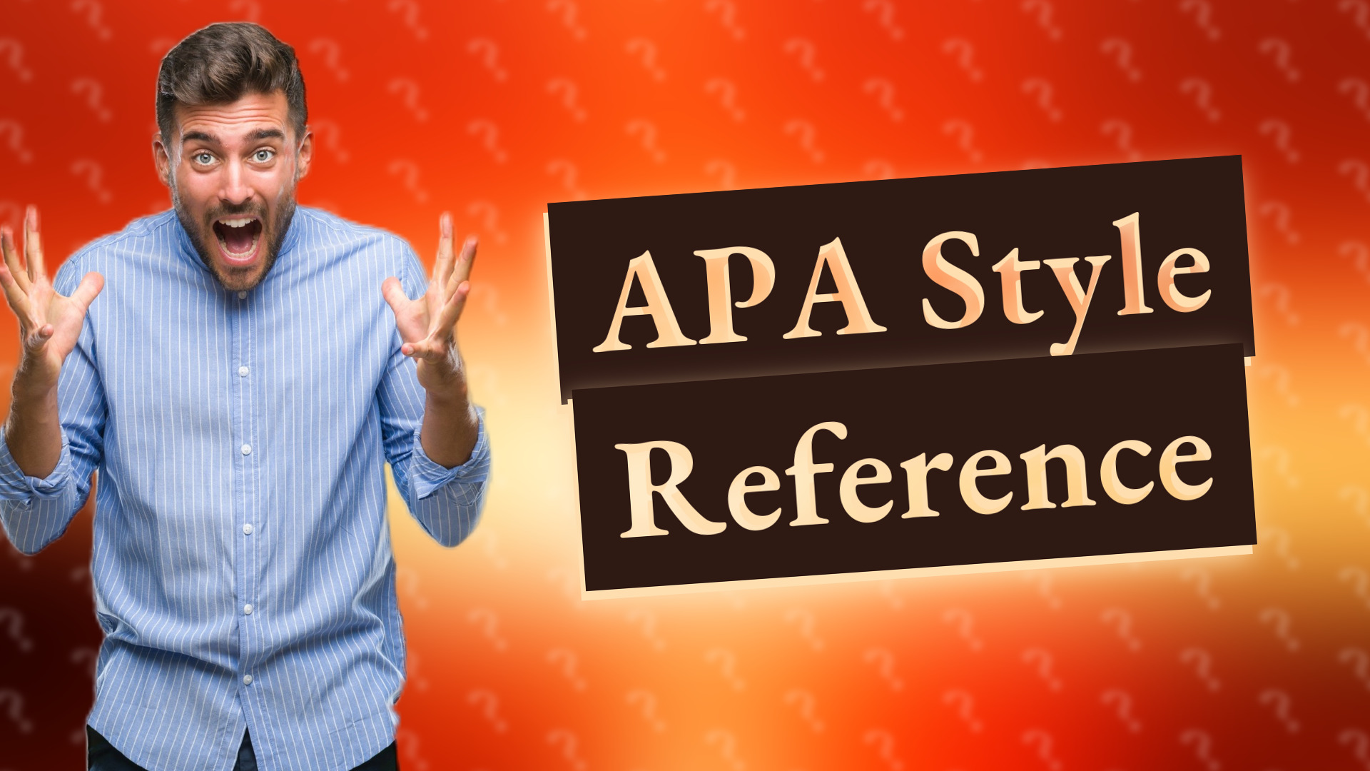 APA Style Reference