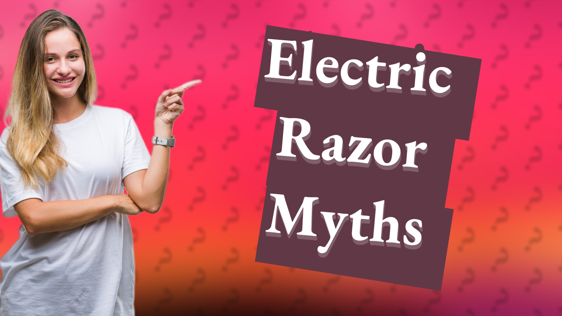 Electric Razor Myths