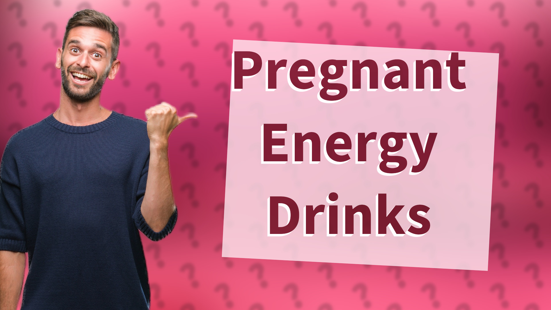 Pregnant Energy Drinks