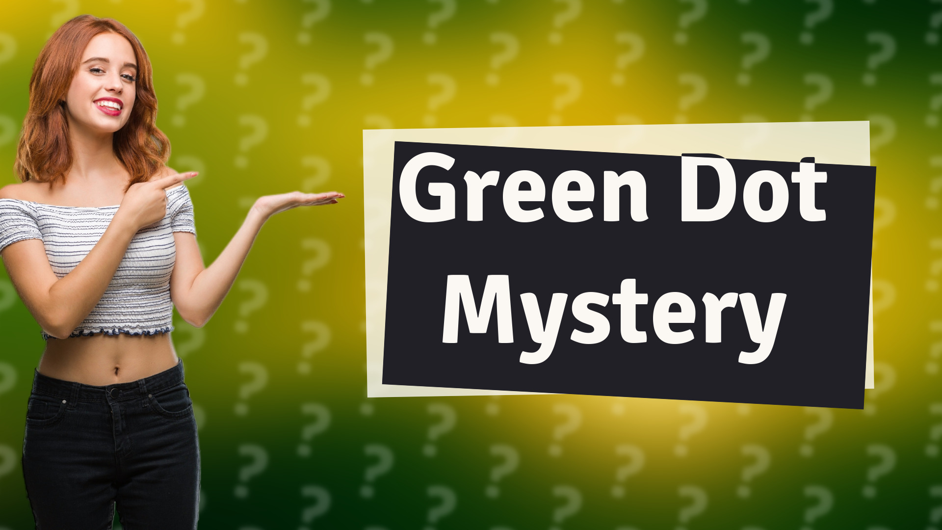 Green Dot Mystery