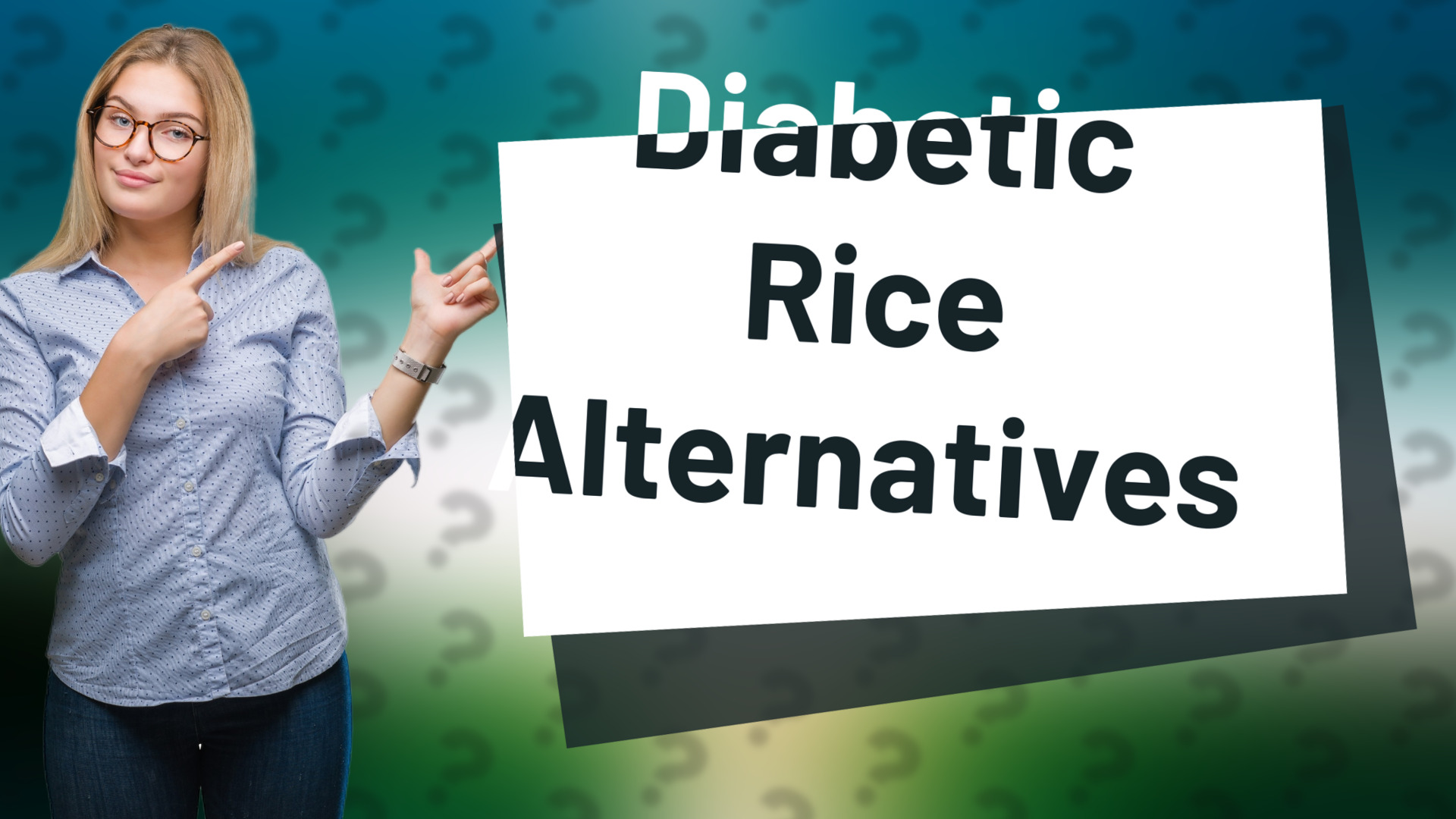 Diabetic Rice Alternatives