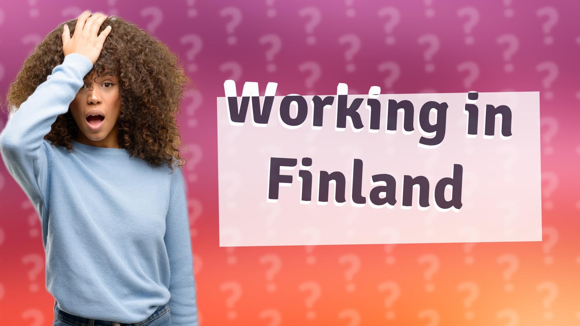 Working in Finland
