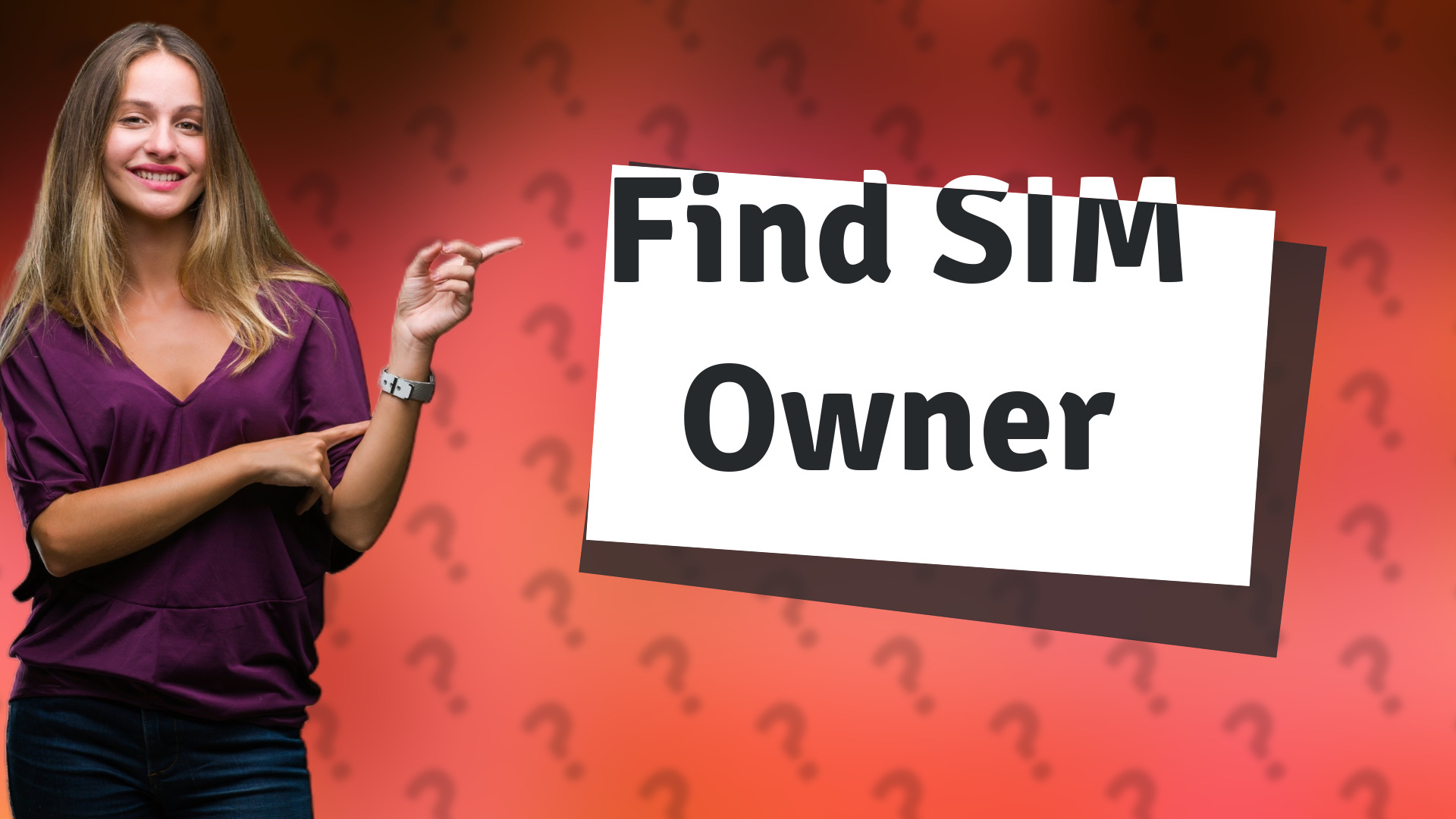 Find SIM Owner