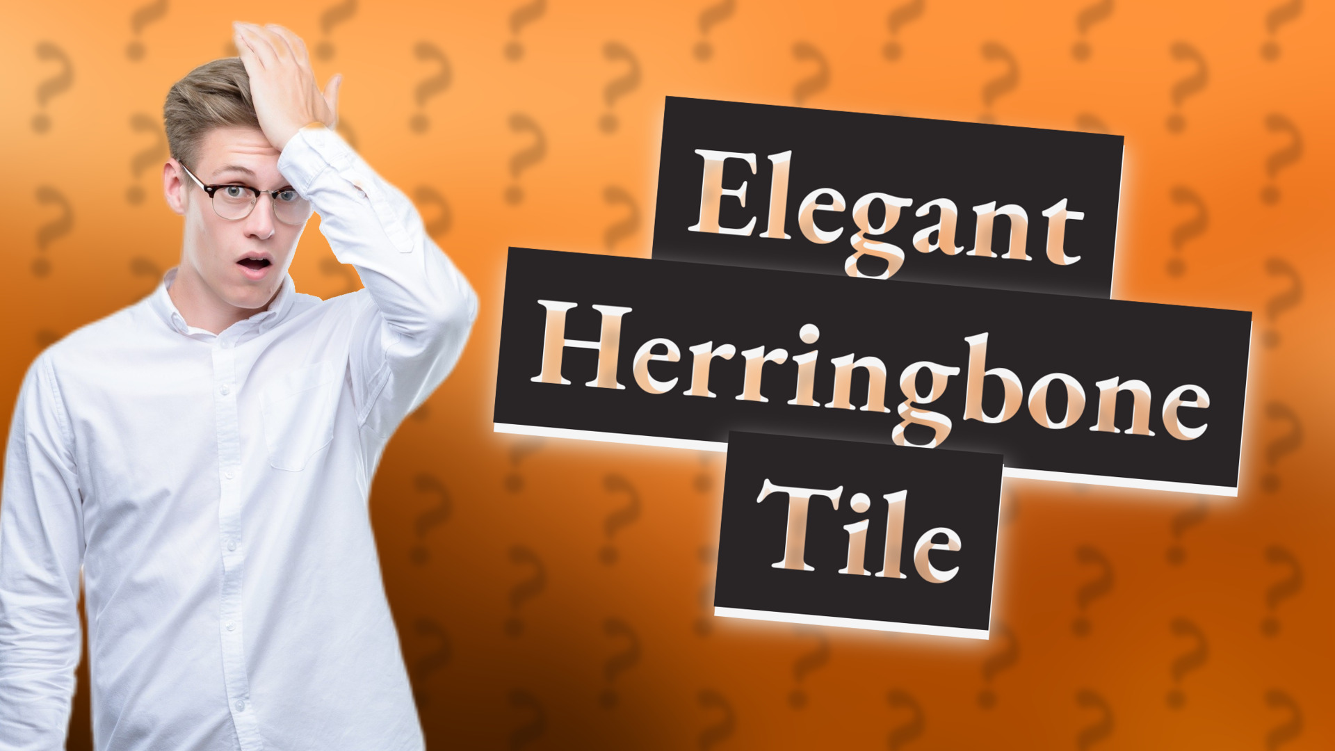 Elegant Herringbone Tile
