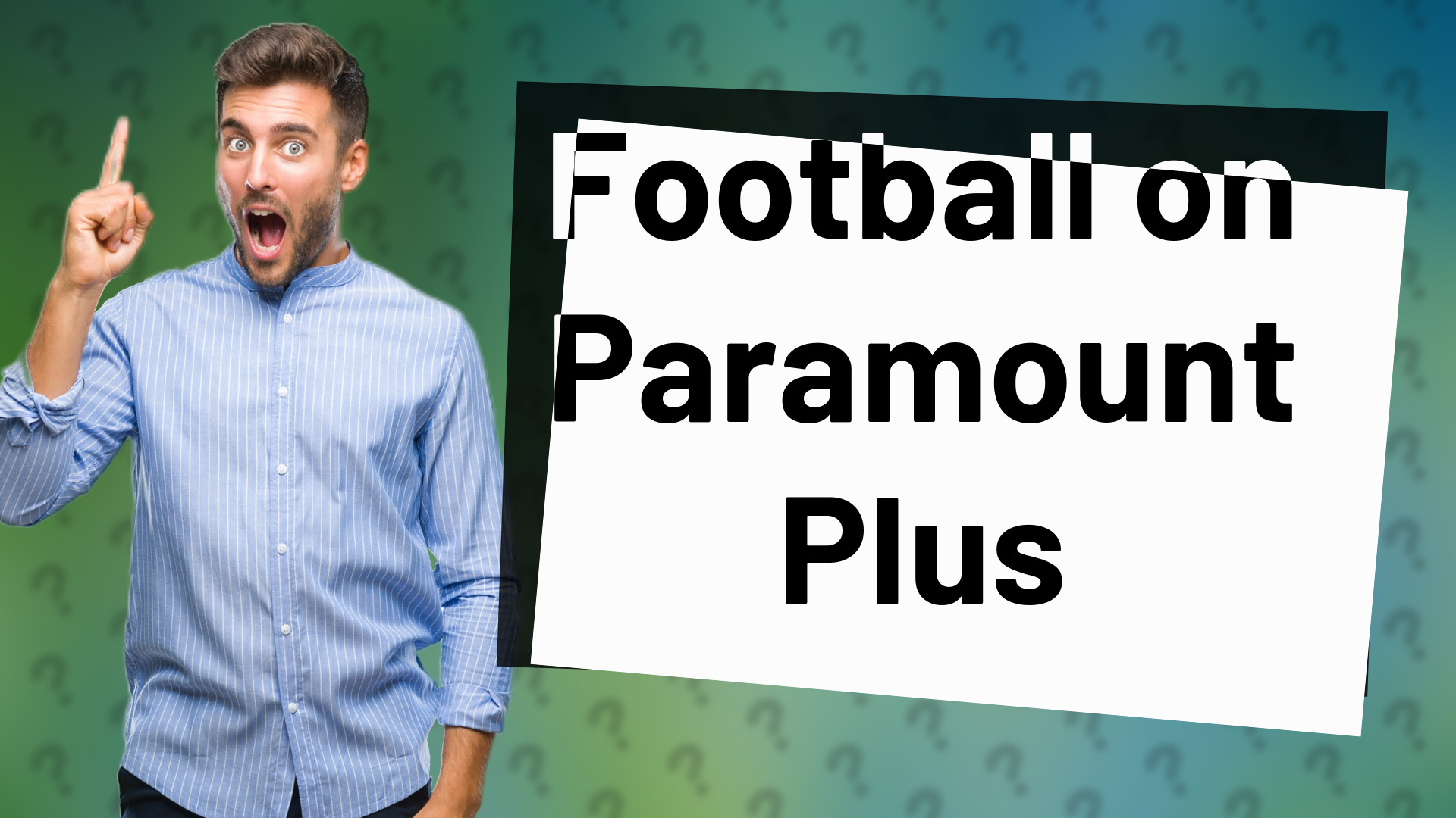 Football on Paramount Plus