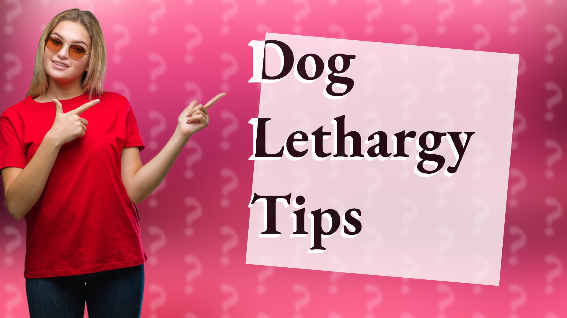 Dog Lethargy Tips