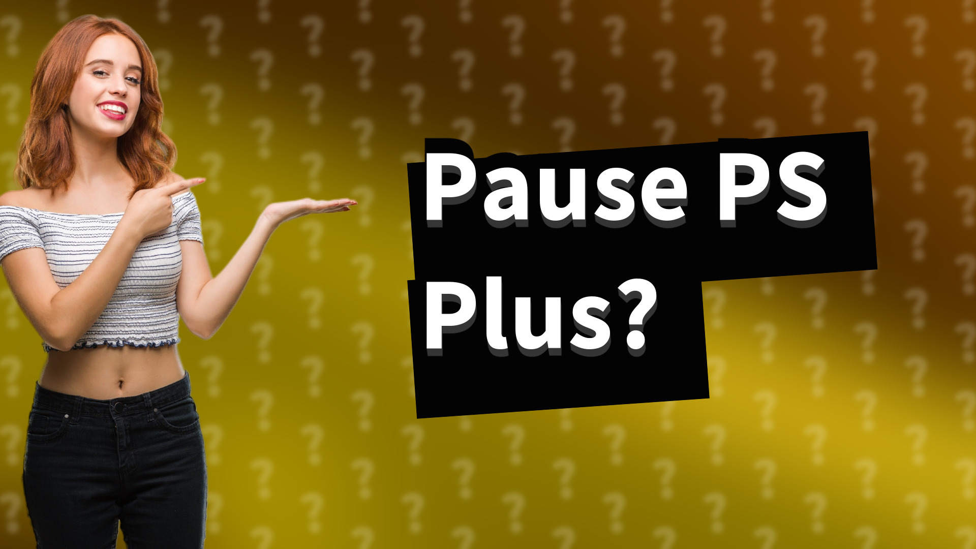 Pause PS Plus?