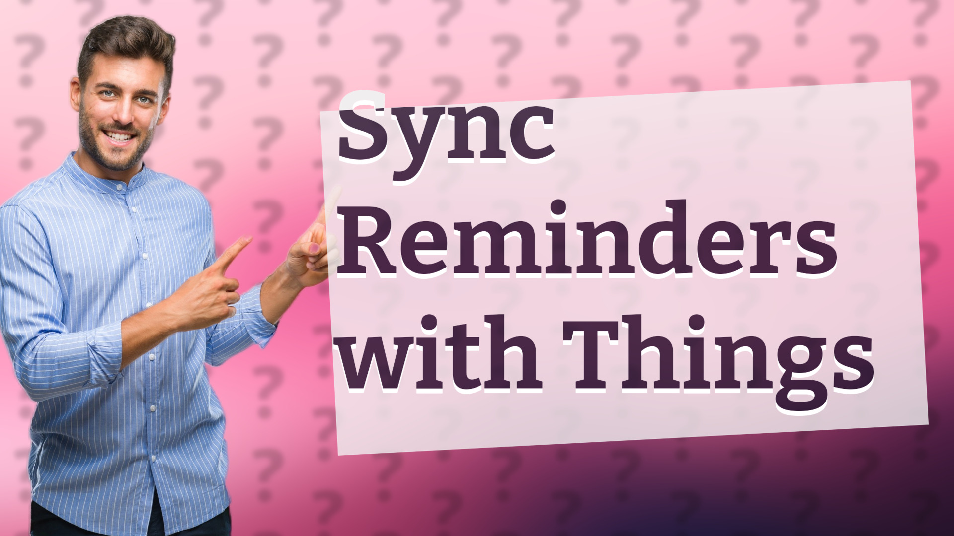 Sync Reminders with Things