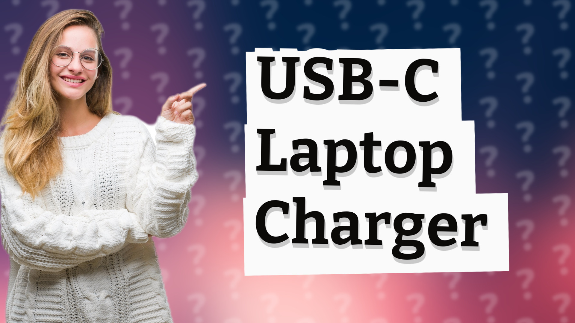 USB-C Laptop Charger